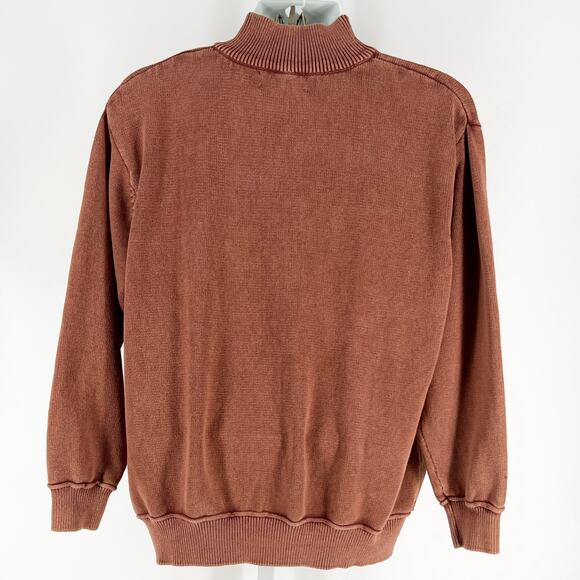 Cabela’s mock neck henley sweater - Picture 3 of 9